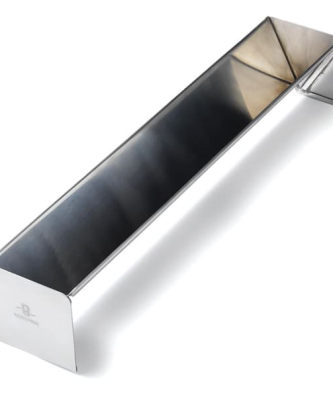 Moule à bûche inox triangulaire