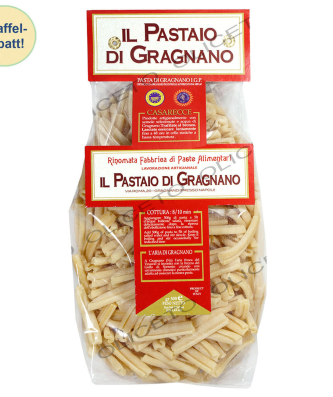 Casarecce IGP Nudeln aus Hartweizen 500 g Packung - il Pastaio di Gragnano