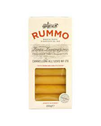 Cannelloni all'Uovo Nr. 176 Eiernudeln aus Hartweizengrieß 250 g Packung - Pasta Rummo