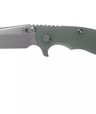 Rick Hinderer XM18 3,5” Spearpoint CPM 20CV Stonewash, Bronze, Translucent G10, couteau de poche