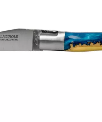 Fontenille Pataud Gentleman 10,5 cm L8HBU Blue Hybrid Buis couteau de poche