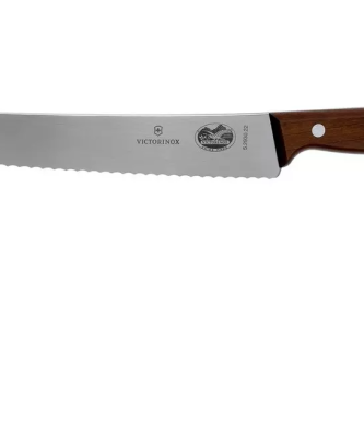 Victorinox Wood 5.2930.22G couteau à pain/couteau à pâtisserie 22 cm, bois d'érable