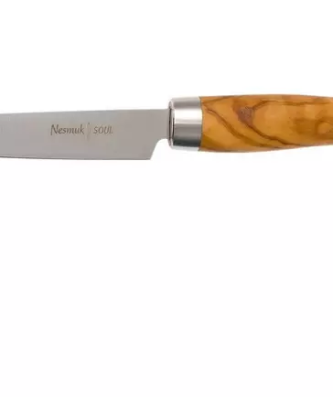 Couteau d'office Nesmuk SOUL 9,6 cm, bois d'olivier, S3O902013