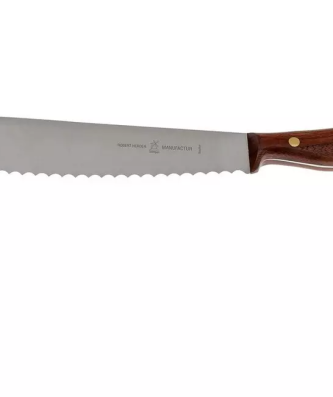 Robert Herder 9213197518 Couteau à pain Grandmoulin bois de noyer