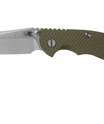 Rick Hinderer XM18 3,5” Non-Flipper Spearpoint, OD Green G10, 20CV, couteau de poche