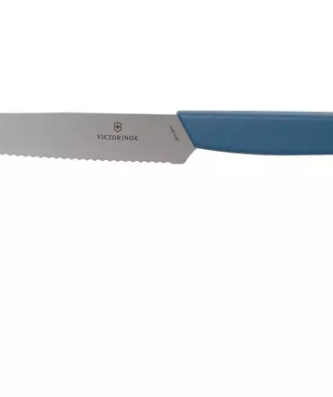 Victorinox Swiss Modern 6.9006.12W2 couteau à steak 12 cm, bleu