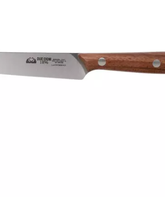 Due Cigni 1896, 2C1003NO couteau à steak 11 cm, bois de noyer