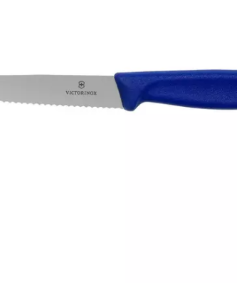 Victorinox SwissClassic 6.7232.20 couteau à steak dentelé, bleu
