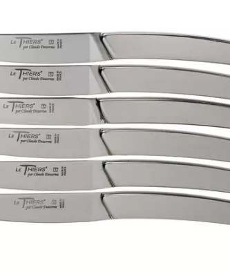 uméro d'article CD2-90-001-91 Claude Dozorme Le Thiers ensemble de couteaux à steak 6 pièces, acier inoxydable
