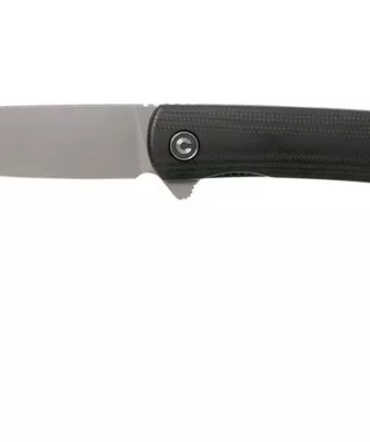 Civivi Bo C20009B-3 Black G10, couteau de poche Stonewashed, design Brad Zinker