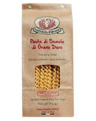 Fusilli col Buco Nudeln aus Hartweizen 500 g Packung - Rustichella d'Abruzzo