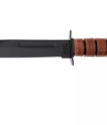 KA-BAR USMC 1217 bord uni, cuir, étui en cuir