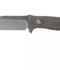 LionSteel M5 CPM 3V, Green Canvas Micarta, Knivesandtools Couteau de survie exclusif