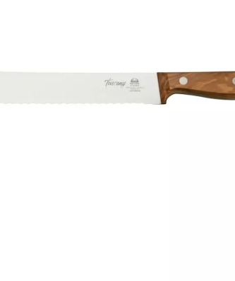 Due Cigni Toscane 2C761-20OL couteau à pain 20 cm bois d'olivier
