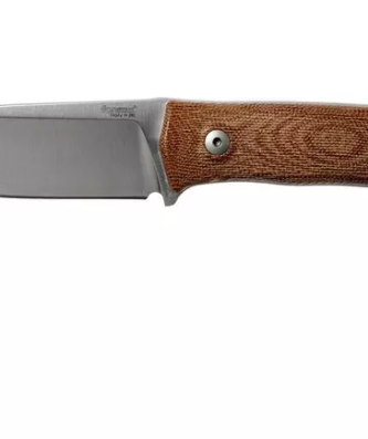 LionSteel M4-CVN M390, micarta en toile naturelle