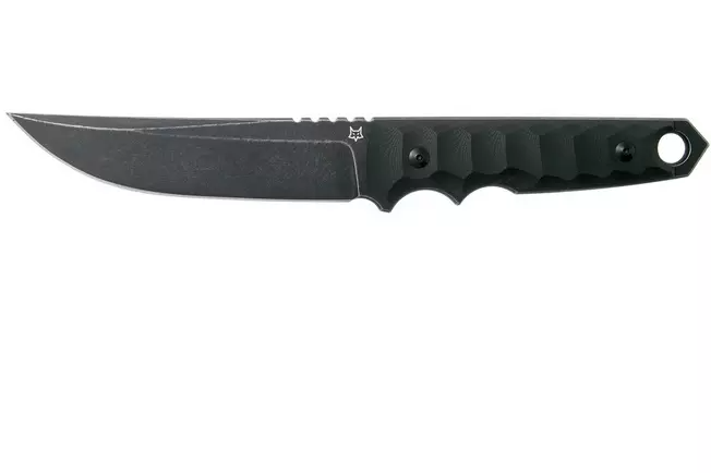Fox Knives Ryu FX-634 Black G10, couteau fixe, design Black Roc Knives