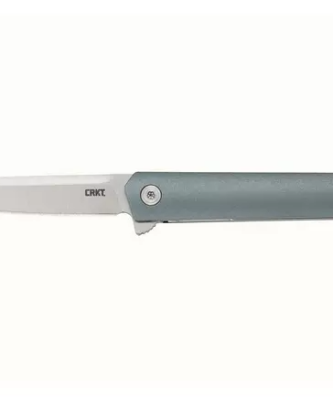Couteau de poche CRKT CEO Compact Blue 7095, design Richard Rogers