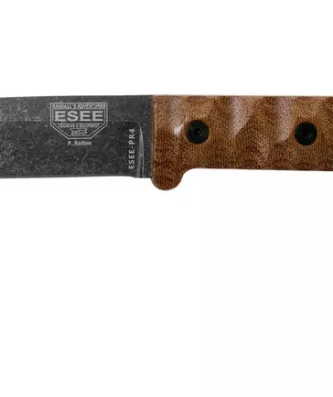 Couteau de bushcraft ESEE PR4 Camp-Lore, design Patrick Rollins