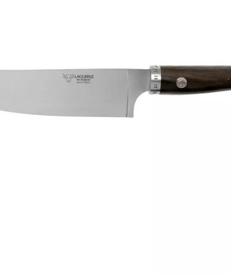 Laguiole en Aubrac Gourmet CGO20EBI couteau de chef ébène 20 cm