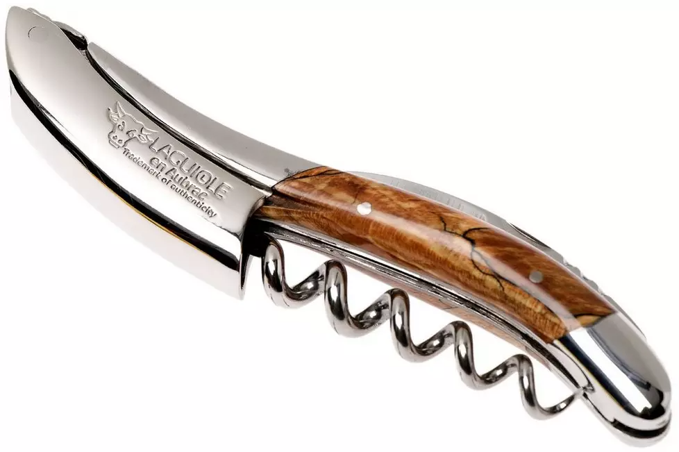 Couteau de sommelier Laguiole en Aubrac Aubrac-bois poli, SOM99WAI-LSJ1