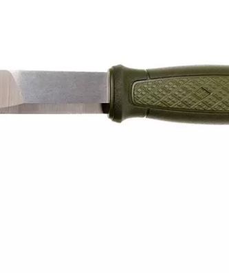 Couteau de bushcraft Mora Kansbol 12634 avec étui, vert