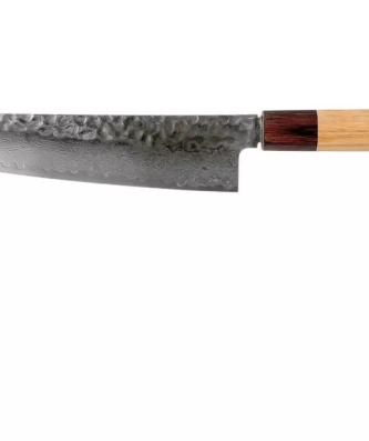 Couteau du chef Sakai Takayuki Damas martelé 33 couches WA 21cm
