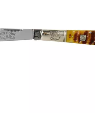 Couteau de poche Rough Ryder Ram's Horn Bone Big Daddy Barlow RR1595