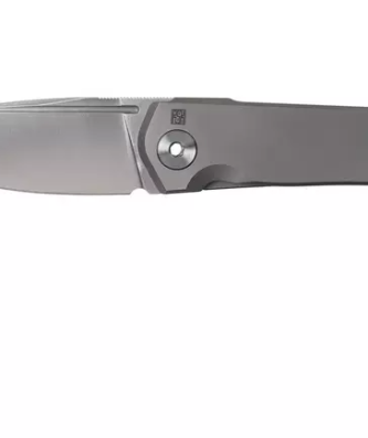 Couteau de poche Real Steel Phasma Free, M390 Titanium, Nail Groove 9226, design Poltergeist