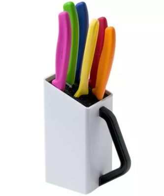 Victorinox Swiss Classic 6.7127.6L14, bloc de couteaux 6 pièces