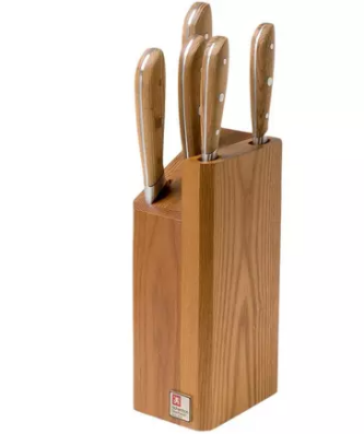 Richardson Sheffield Scandi 09500K511K20 ensemble de 5 couteaux avec bloc