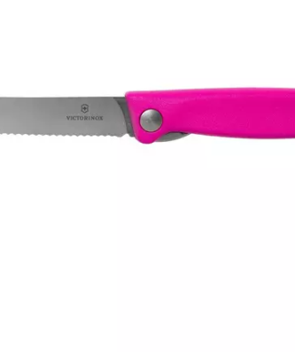 Victorinox SwissClassic couteau à légumes pliable rose, 6.7836.F5B