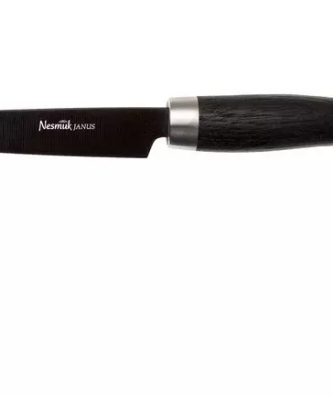 Nesmuk JANUS couteau d'office 9,6 cm, chêne des marais, J5M902013