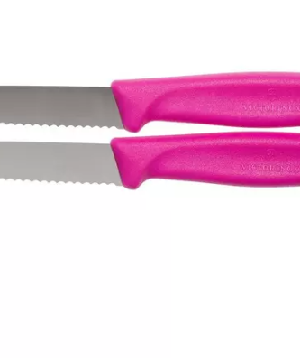 Couteaux à légumes dentelés Victorinox SwissClassic noir 8 cm, lot de 2, VT6-7633-B (Copie)