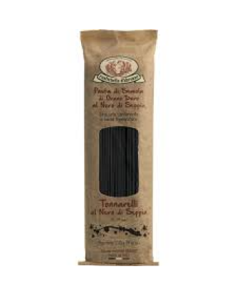 Tonnarelli al nero di seppia Pâtes de blé dur paquet de 500 g - Rustichella d'Abruzzo