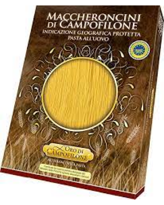 Maccheroncini di Campofilone IGP Macheroncini avec œuf paquet de 250g - L'Oro di Campofilone