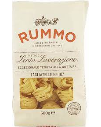 Tagliatelle Nidi N°107 Pâtes en ruban pondus en nids Sachet de 500 g - Pasta Rummo