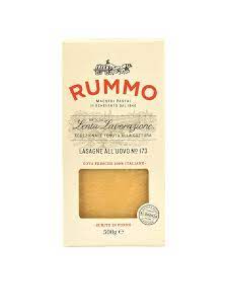Lasagne all'Uovo n°173 Feuilles de pâtes aux œufs de semoule de blé dur paquet de 500 g - Pasta Rummo