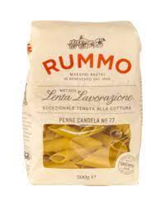 Penne Candela Nr. 77 Nudeln aus Hartweizengrieß 500 g - Pasta Rummo - Nudeln mit außergewöhnlicher