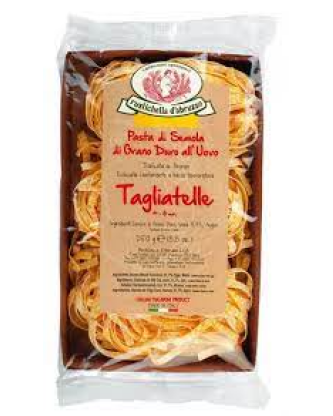 Tagliatelle Pasta all'uovo Nouilles aux œufs pondus dans des nids Paquet de 250 g - Rustichella d'Abruzzo