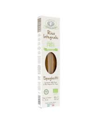 Spaghettis de farine de riz complet bio nouilles de riz sans gluten paquet de 250 g - Rustichella d'Abruzzo