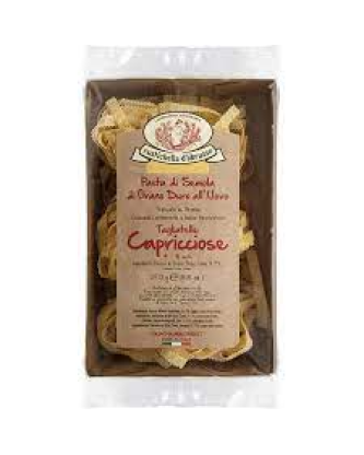Tagliatelle Capricciose dans des nids d'œufs pondus pâtes ruban 250 g - Rustichella d'Abruzzo