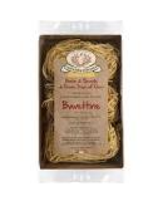 Bavettine all'uovo Nouilles aux oeufs pondus en nids en boite 250 g - Rustichella d'Abruzzo