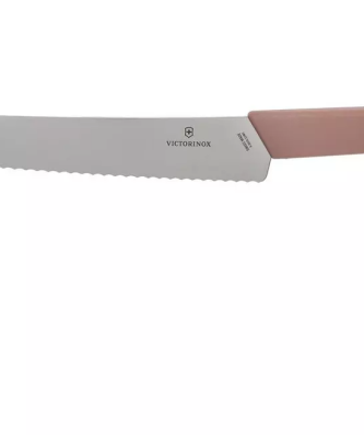 Victorinox Swiss Modern couteau à pain 22 cm, rose