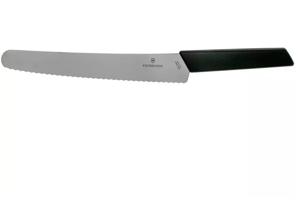 Victorinox Swiss Modern couteau à pain 22 cm, noir