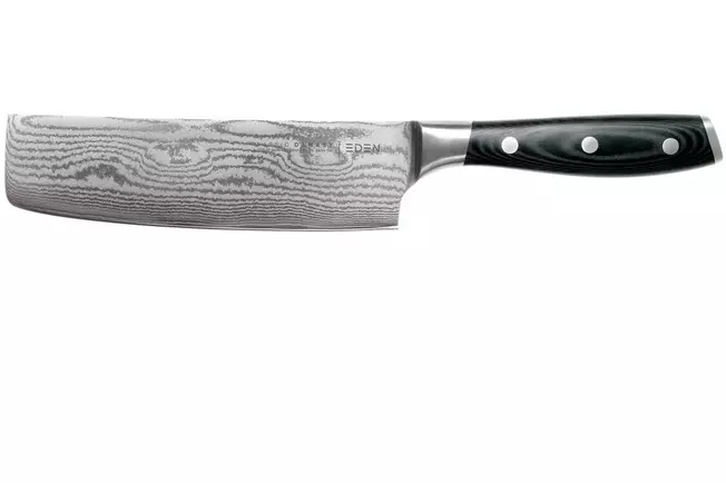 Eden Classic Damast nakiri 16,5 cm