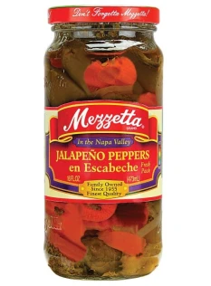Hot Jalapeno Peppers Escabeche