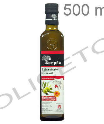 Kalamata AOP Koroneiki Huile d'Olive Extra Vierge 500ml - Karpea