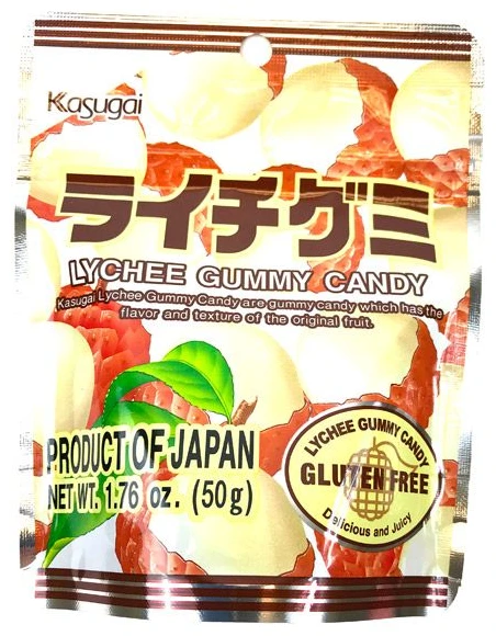 Kasugai Lychee Gummy Candy