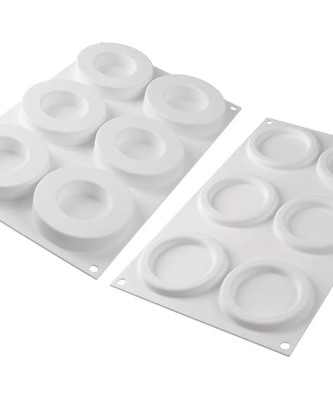 Moule silicone 6 anneaux