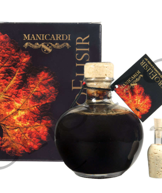 Assaisonnement Elixir Noir avec Aceto Balsamico di Modena IGP 250 ml - Acetaia Manicardi
